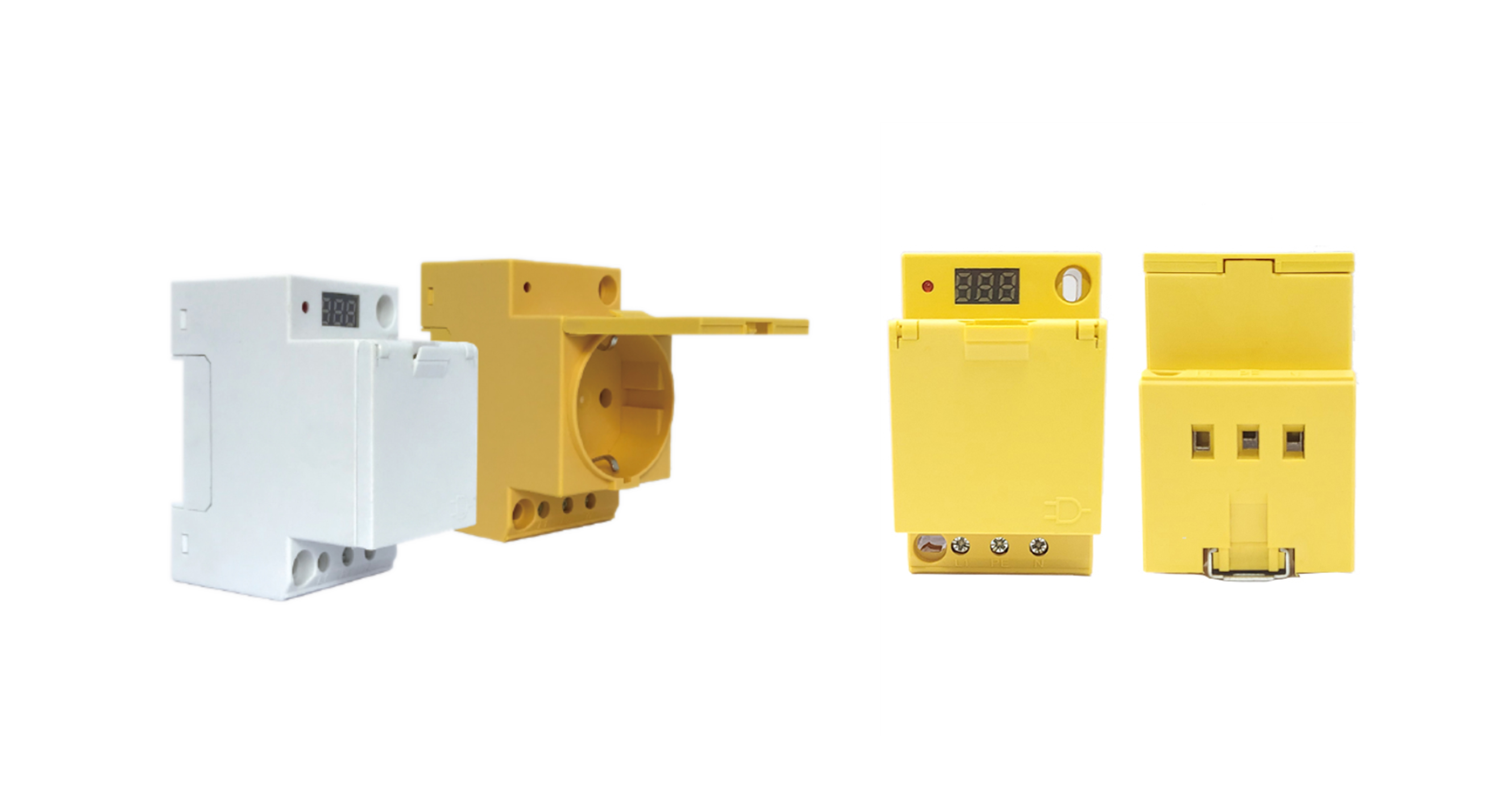  KAC30 Din Rail Modular Socket ( Euro-standard)