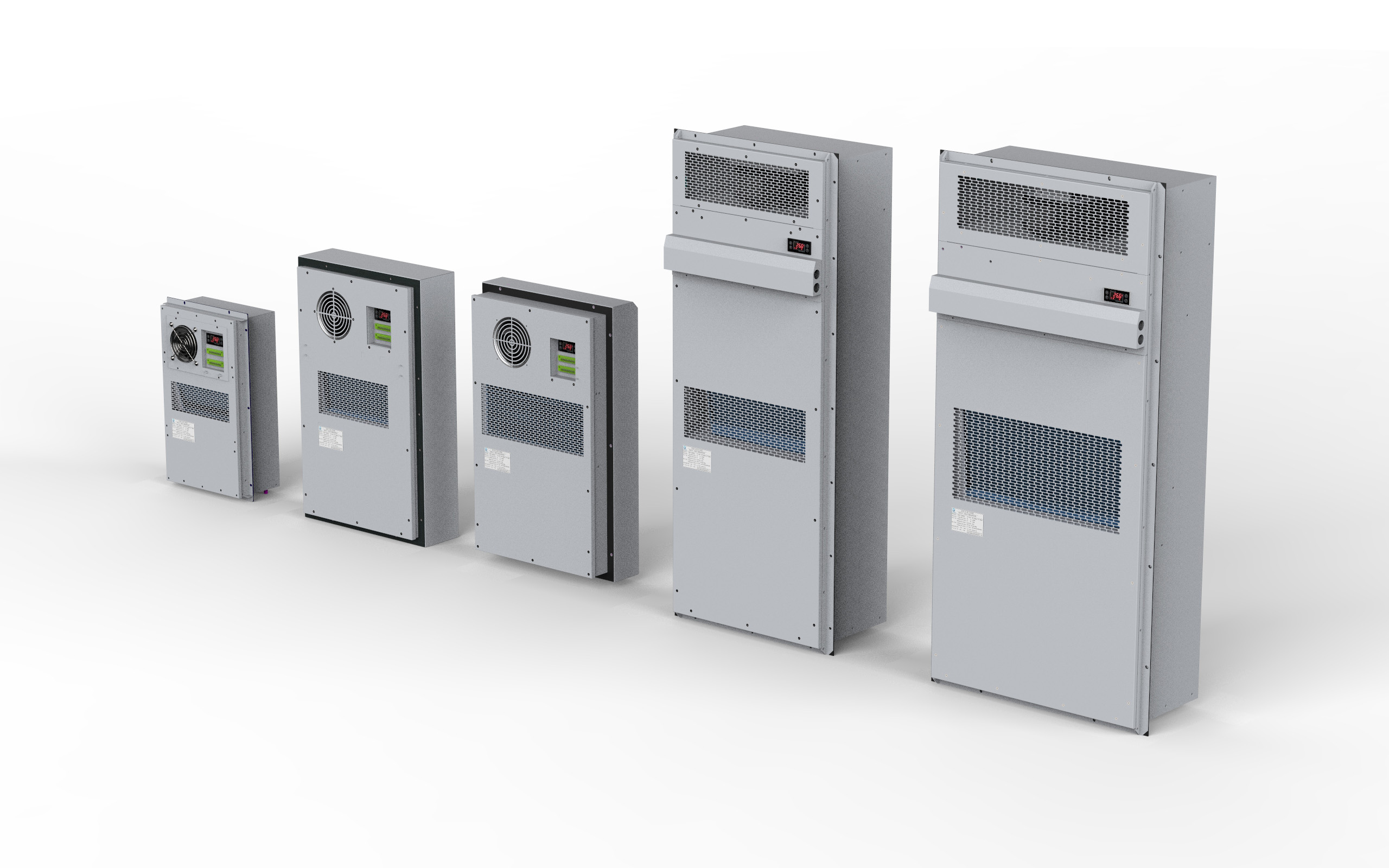 Outdoor power industry cabinet air conditioning