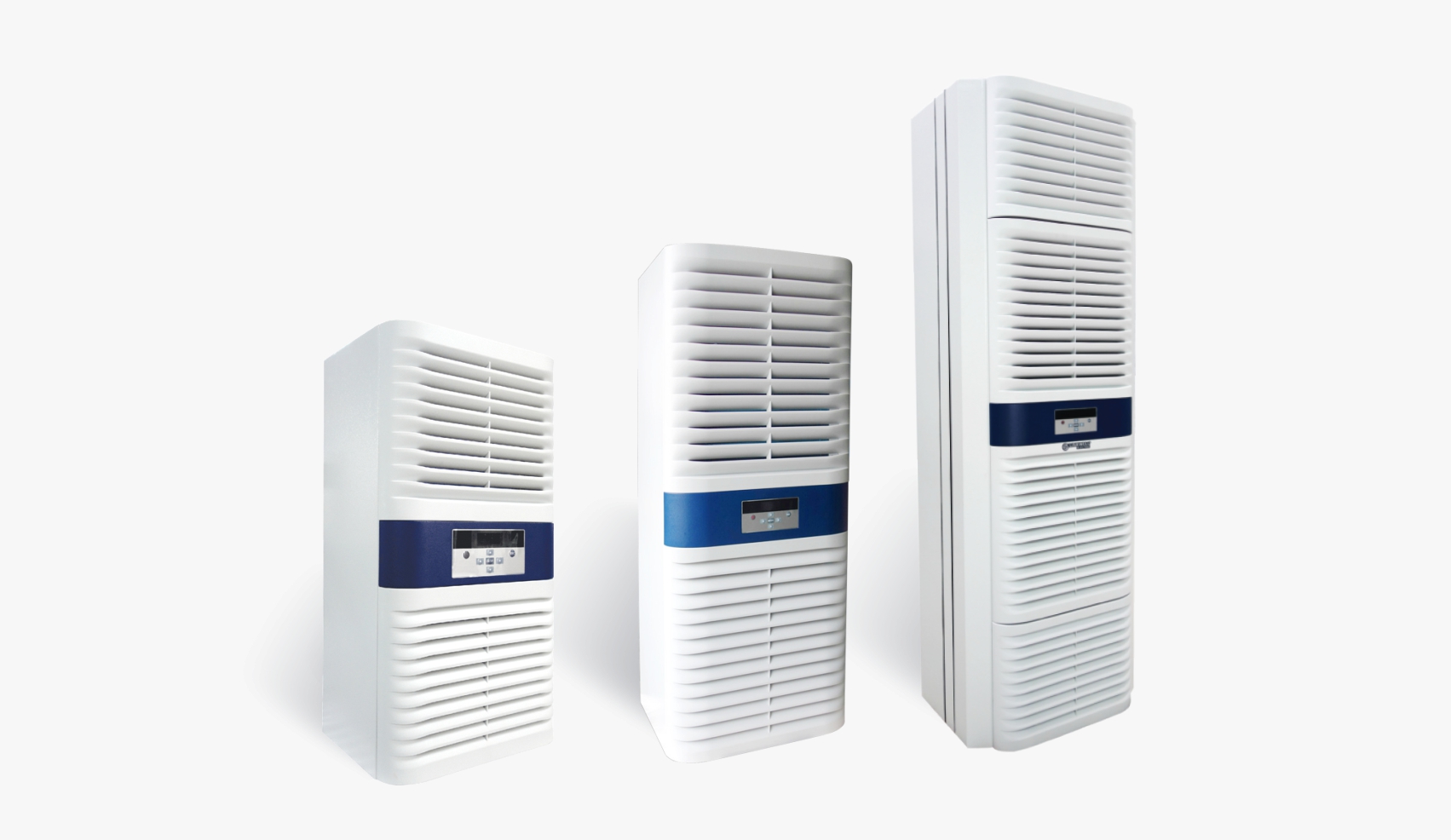 Air conditioner for industrial cabinet